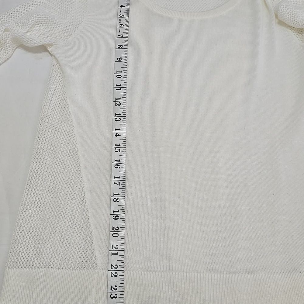 Cabi Split Back Pullover Sweater S - image 8